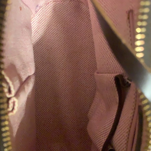 DOONEY & BOURKE BROWN LEATHER GIRAFFE PRINT PURSE SMALL BUCKET SHOULDER BAG - Picture 10 of 15